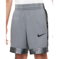 Nike Dri-fit Elite Basketball Short - Boys' Smoke Grey / Black S
