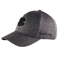 Black Clover Lucky Heather Golf Hat Charcoal Heather / Black S/M