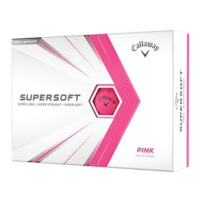 Callaway Golf Supersoft Matte Golf Ball (12 Pack) Pink 12 Pack