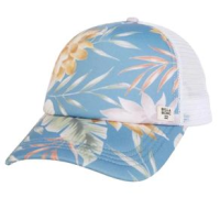 Billabong Heritage Mashup Trucker Hat - Women's Free Blue One Size