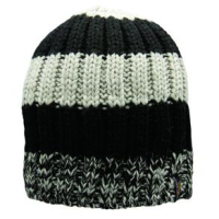 Screamer K's Sassyfras Stripes Beanie Black One Size