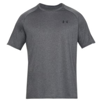 Under Armour Tech 2.0 Short Sleeve Shirt - Men's Carbon Heather / Black M