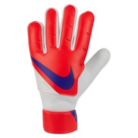 Nike Jr. Goalkeeper Match Soccer Gloves - Kids' Bright Crimson / Indigo Burst 6