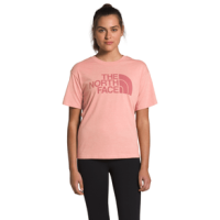 The North Face Half Dome Short Sleeve Tee Shirt - Women's Impatiens Pink Heather L