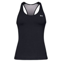 Under Armour HeatGear Armour Racer Tank - Women's Black / Metalic SIlver XL