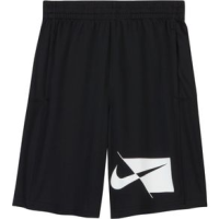 Nike Dri-fit Training Shorts - Boys' Black / White M