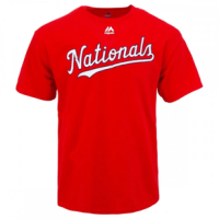 Majestic Baseball Shirt - Men's Nationals M
