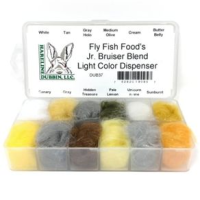 Hareline Fly Fish Food's Jr Bruiser Blend Color Dispenser LIGHT