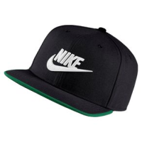 Nike Pro Adjustable Hat - Kids' Black / Black / White One Size