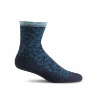 SockWell Plantar Cush Crew Sock - Women's NAVY S/M