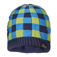 Screamer Simon Beanie - Kids' Green / Blue / Navy One Size