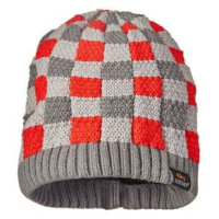 Screamer Simon Beanie - Kids' Charcoal Red One Size