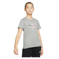 Nike Sportswear Droptail Dance T-Shirt - Girls' Carbon Heather XL