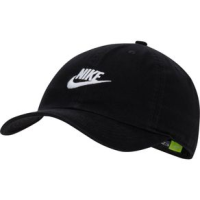 Nike Heritage86 Adjustable Hat - Kids' Black / White One Size