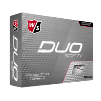 Wilson Duo Soft Golf Balls WHITE 12 Pack
