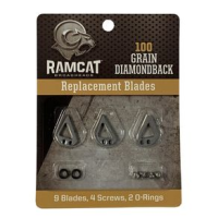 Ramcat Diamondback Broadhead Replacement Blades 23530