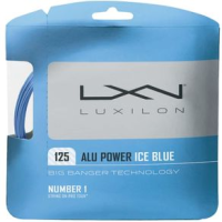 Luxilon Big Banger ALU Power 16L/1.25mm Tennis String - 40' Silver 16 125