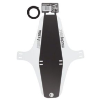 Mucky Nutz Bender Fender Bike Shield Black / White XL