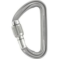 Petzl Spirit Screw-Lock Carabiner Silver One Size