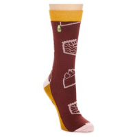 Woven Pear Sweet Slice Crew Sock - Women's M