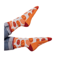 Woven Pear Pumpkin Pi Crew Sock - Women's M