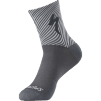 Specialized Soft Air Road Mid Sock Slate / Dove Gray Stripe M