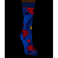 Woven Pear Bloom Where You Are Planted Crew Sock - Women's M