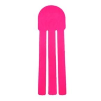 Blacktop Shape 1 Kinesiology Tape Pink One Size