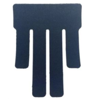 Blacktop Shape 3 Kinesiology Tape Black One Size