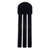 Blacktop Shape 1 Kinesiology Tape Black One Size