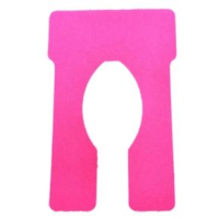 Blacktop Shape 2 Kinesiology Tape Pink One Size