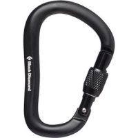 Black Diamond RockLock Screwgate Carabiner Black One Size