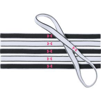 Under Armour Mini Headbands - Girls' White / Black / Pink One Size 6 Pack
