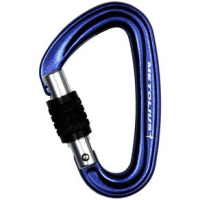 Metolius Bravo Key Lock Screw-Lock Carabiner BLUE