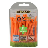 Champ Zarma Fly 2 Golf Tees Orange 2 3/4"
