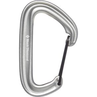Black Diamond LiteWire Carabiner Gray One Size