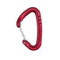 Trango Phase Straight Wire Carabiner RED