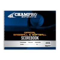 Champro Offical Baseball and Softball Scorebook 526238