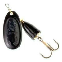 Blue Fox Classic Vibrax Lure Black 7/16 oz #5 Blade