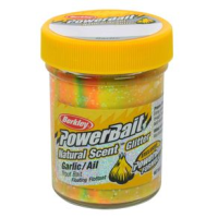 Berkley Powerbait Glitter Trout Bait Rainbow Garlic 1.8 oz