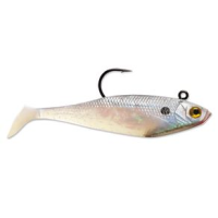 Rapala WildEye Swim Shad Saltwater Soft Bait Lure PEARL 1/4 OZ 3"