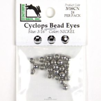 Hareline Cyclops Bead Eyes NIC 5/64"
