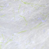 Hareline Fly Fish Food's Bruiser Blend WHITE