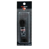 Sof Sole Round Dress Shoe Laces BLACK 36