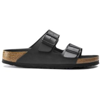 Birkenstock Arizona Birko-Flor Sandal - Women's BirkoFlor / White 37 NARROW