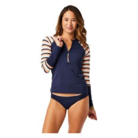 Carve Designs Kona Rashguard - Women's Navy / Rainbow S