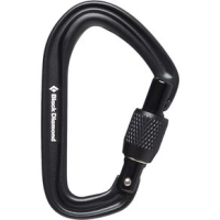 Black Diamond HotForge Screwgate Carabiner Black One Size