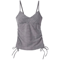 prAna Moorea Tankini Top - Women's Black Wabi Stripe XS