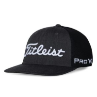 Titleist Tour Snapback Mesh Hat Dark Gray / White One Size
