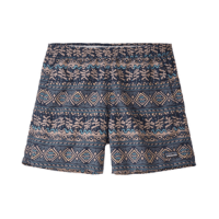 Patagonia Baggies Short - Women's Mangrove Tiki Small / Tidepool Blue S
